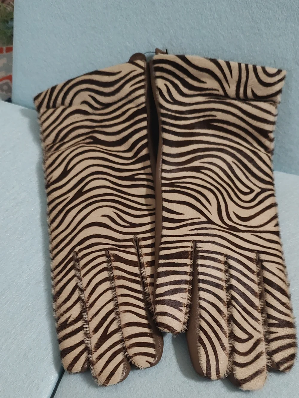 100% Leather Women's Winter Gloves